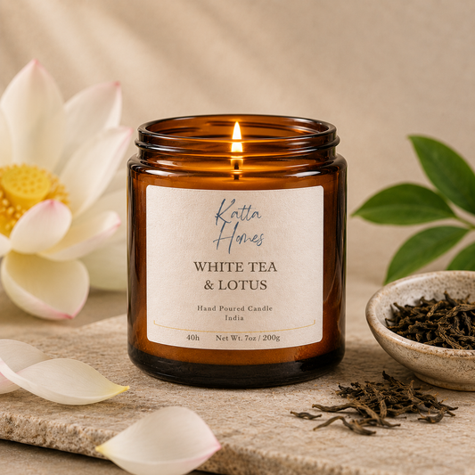 White Tea & Lotus → Soft florals with clean white tea