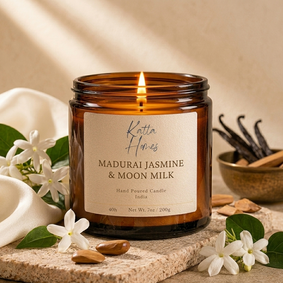 Madurai Jasmine & Moon Milk → Jasmine with sandalwood cream