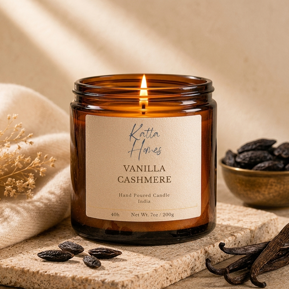 Vanilla Cashmere → Warm vanilla & tonka bean